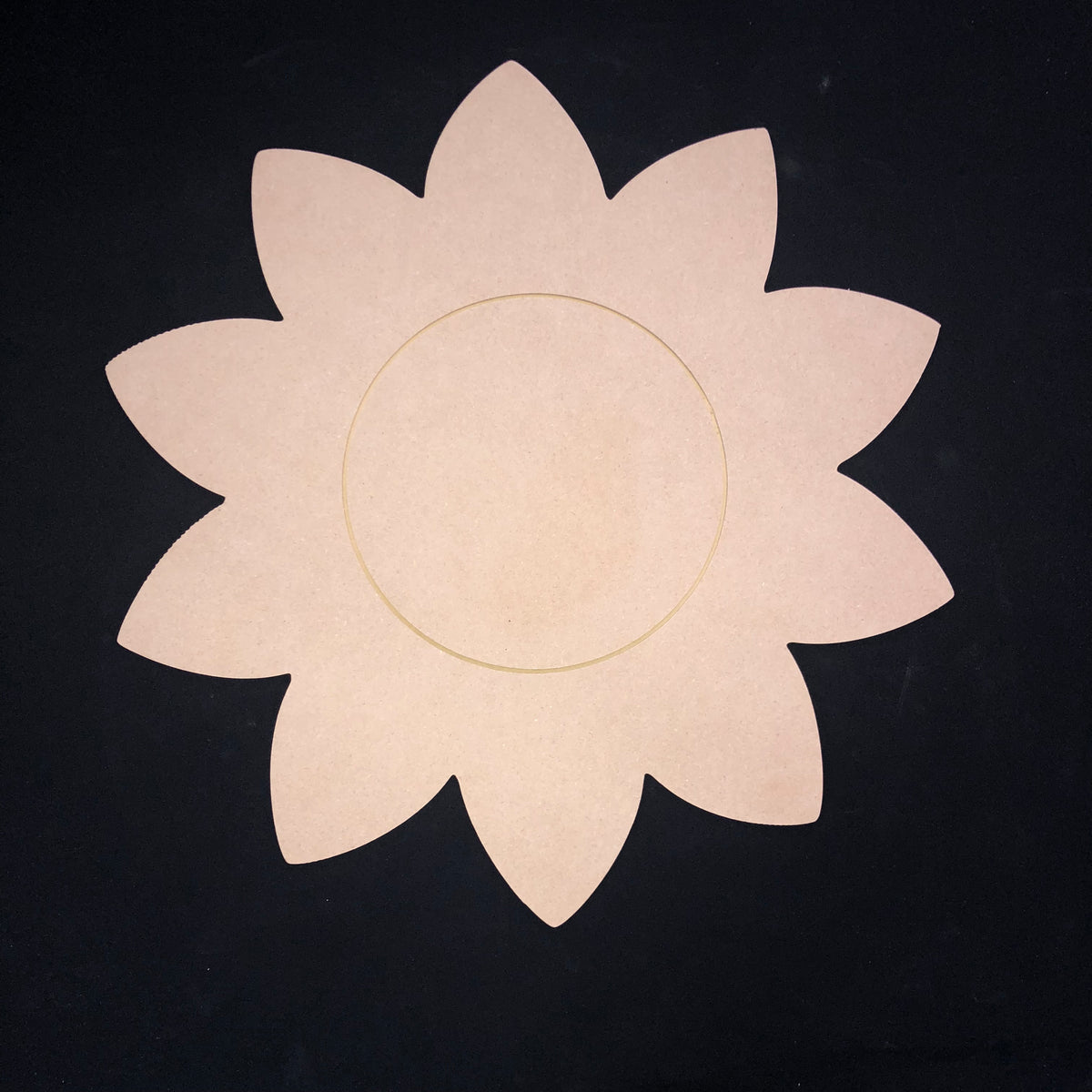 Cutouts Wooden Sign Craft Wood Board Blank Wooden Sign With Sunflower  Design Craft Wood Board To