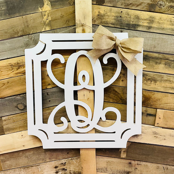 Gem Stone Monogram Wooden Letters | Wooden Monogram | front door | home| wedding