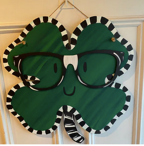 Shamrock with Glasses