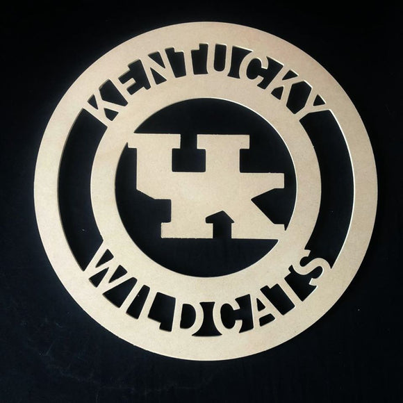 University of Kentucky College  Door Hanger, College Sports Home Decor, Customizable