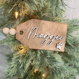 Christmas Stocking Name Tags Customizable