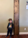 Children’s Growth Chart, Stained or Painted Customizable with Baby Name 6ft. Tall