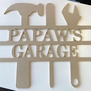 Pawpaw Workshop, Shop Decor Monogram Painted