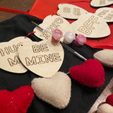 Valentine’s Day DIY Candy Hearts Banner Kit