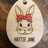 Easter Egg Name Tags, Painted and Customizable