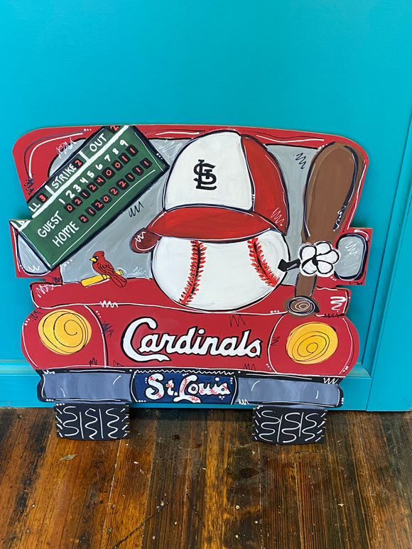 St. Louis Cardinals Baseball Truck